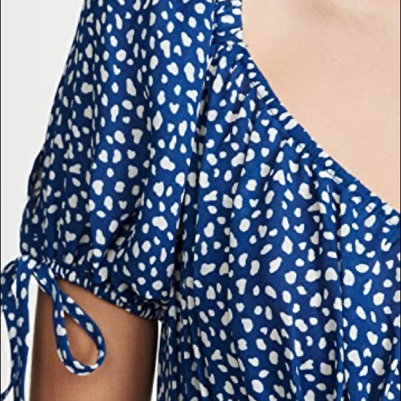 🎄Moon River Blue Floral Midi - Picture 4 of 5